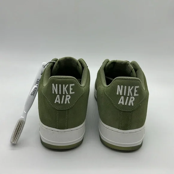 Nike Air Force 1 Low Retro Men's DV0785-300 Oil Green/Summit NWOB and Defects - Picture 5 of 5